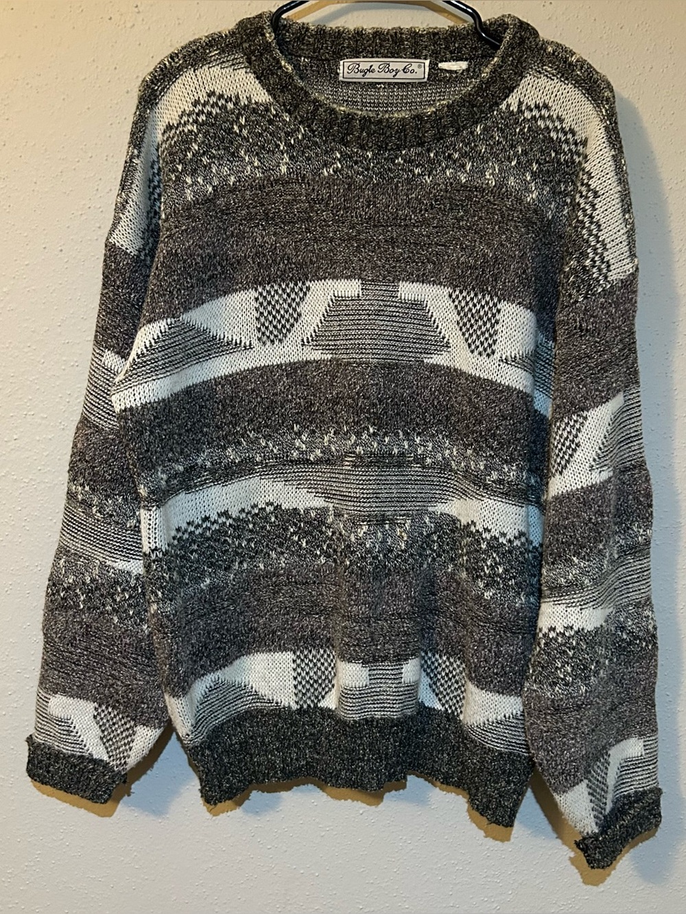 Bugle Boy Co. Vintage Southwestern Sweater *NO SIZE TAG*